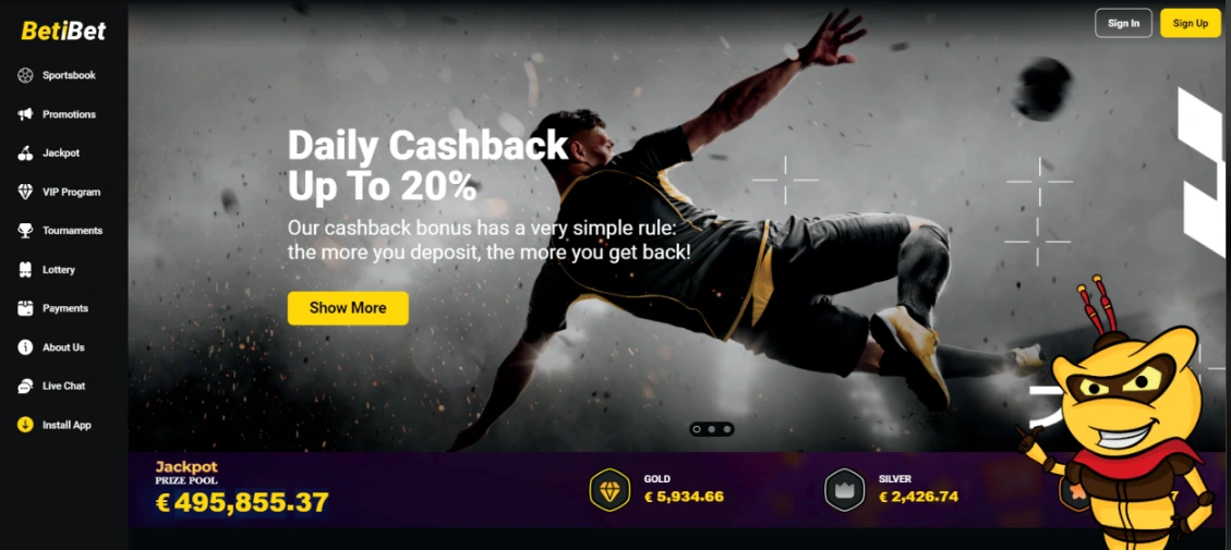 Betibet Welcome Bonus 