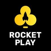 RocketPlay Casino logo by mr-gamble-brazil.com