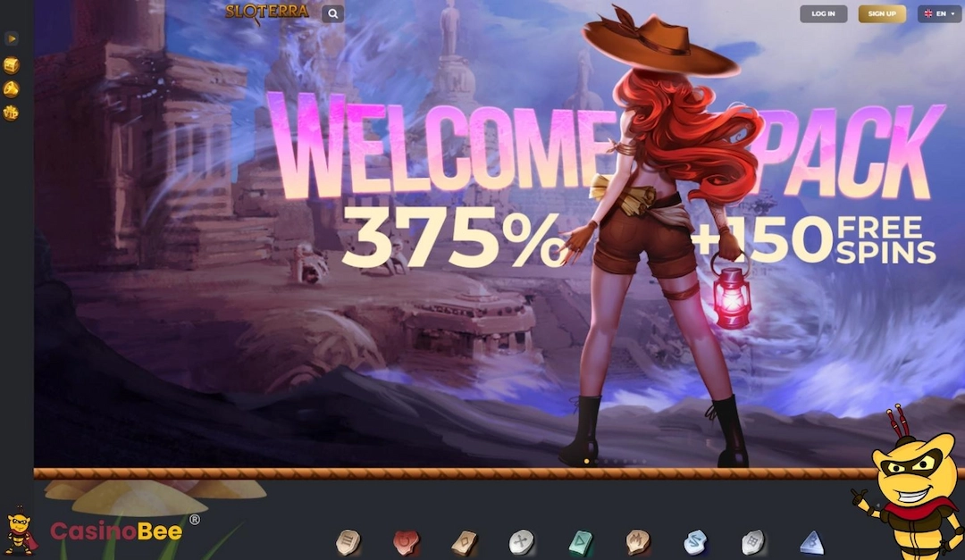sloterra casino screenshot